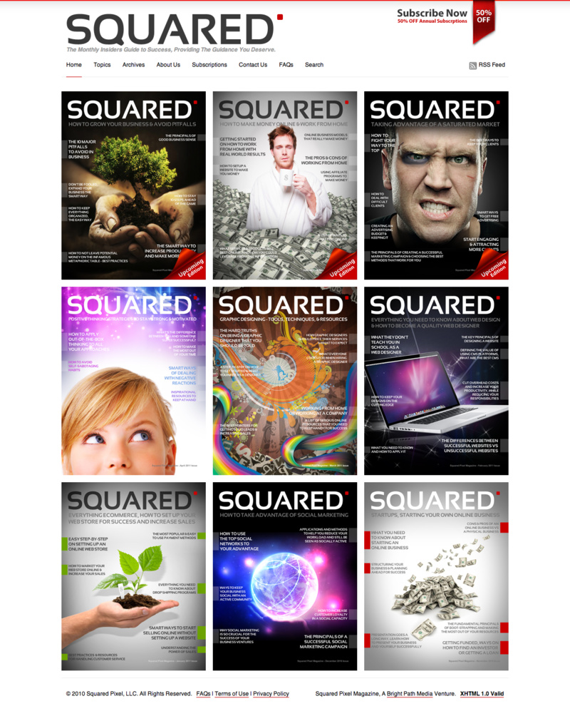 Squared Pixel Magazine